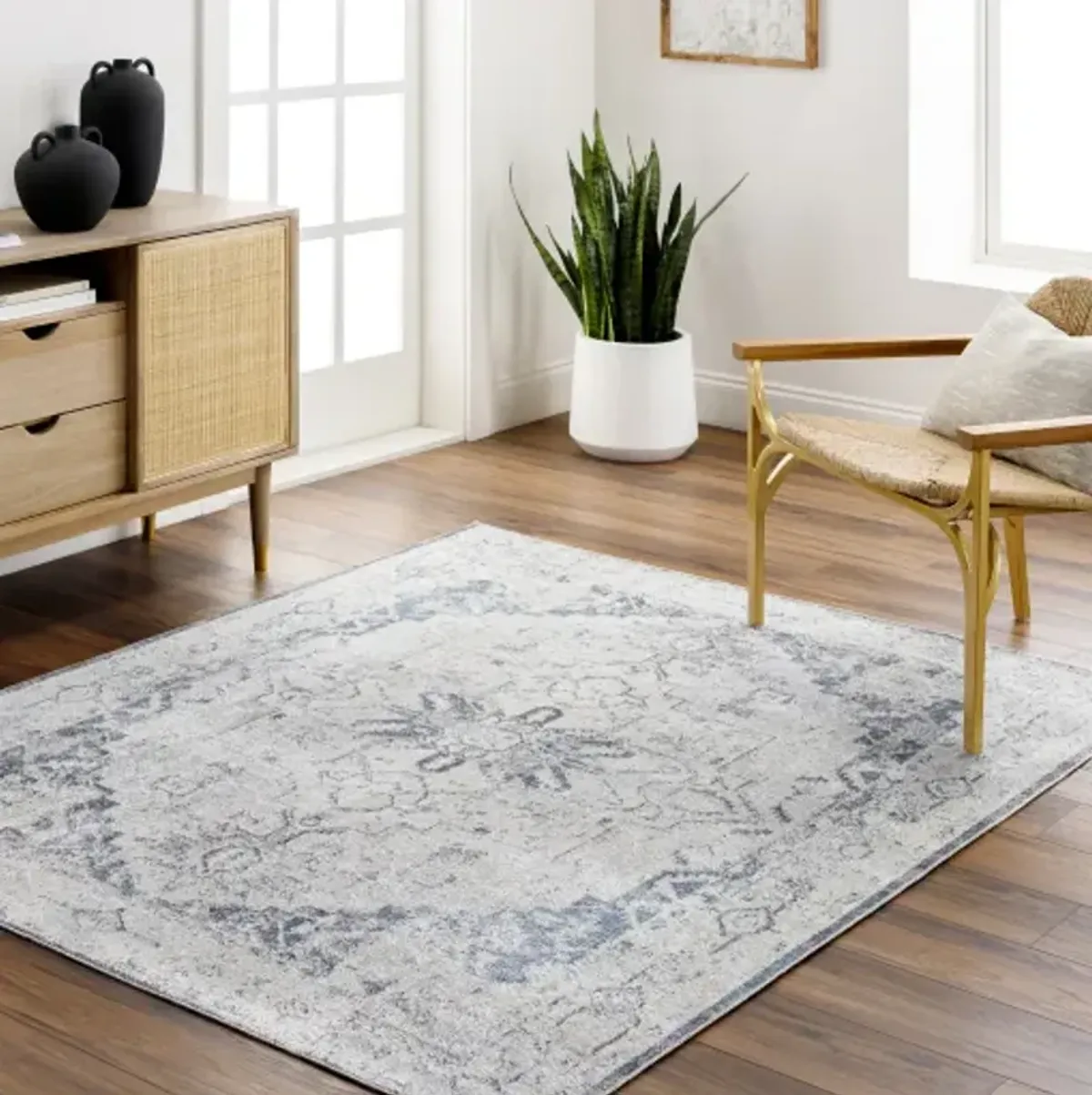 Lillian LLL-2300 2'2" x 3'9" Machine Woven Rug