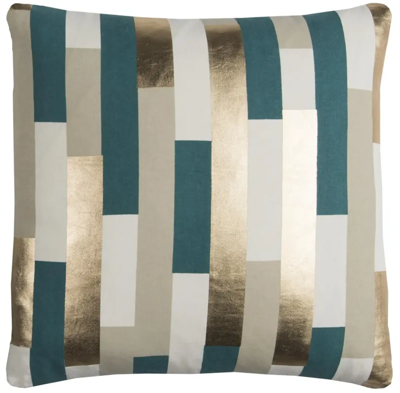 Rachel Kate Stripe Khaki Pillow