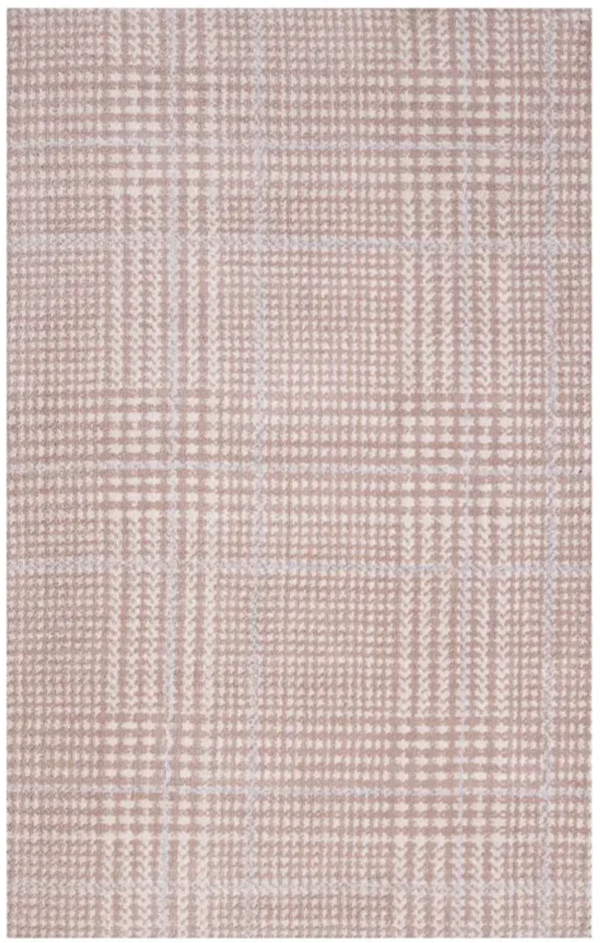 Kaja Abstract Plaid 5x8 Area Rug