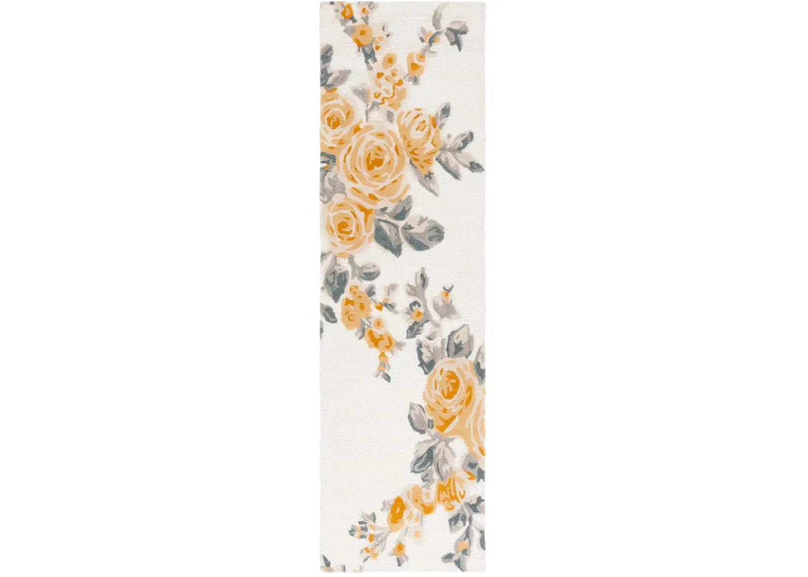 JARDIN 401 IVORY  2'-3' x 8' Runner Rug