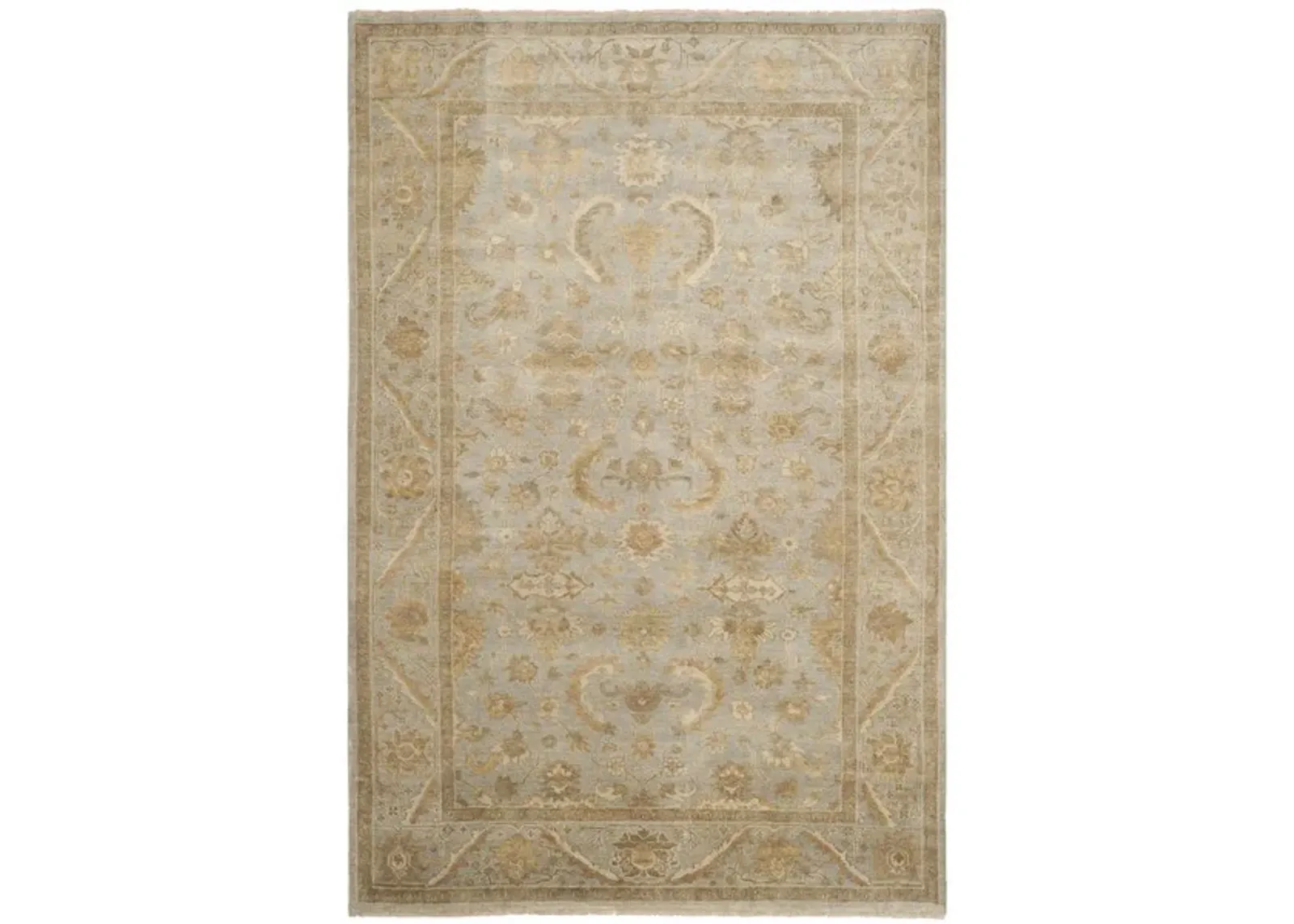 OUSHAK 154 Blue  8' X 10' Large Rectangle Rug