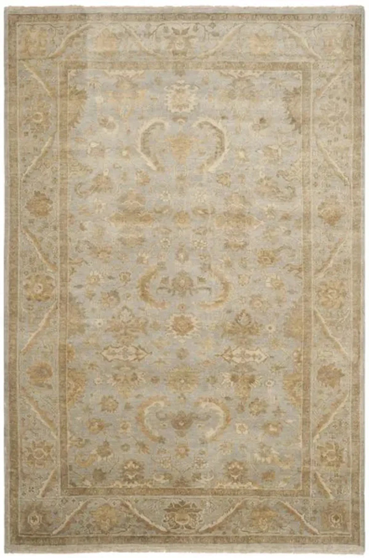 OUSHAK 154 Blue  8' X 10' Large Rectangle Rug