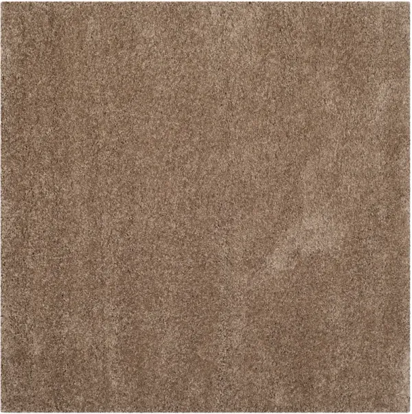 MILAN SHAG Square Power Loomed 3' x 3'Square Rug