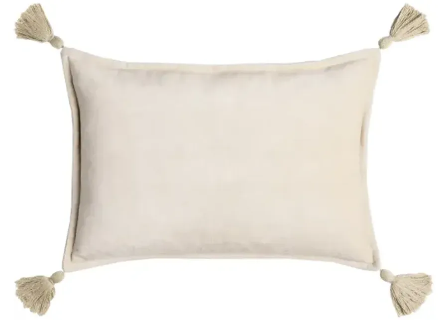 Cotton Velvet 13"H x 19"W Pillow Cover