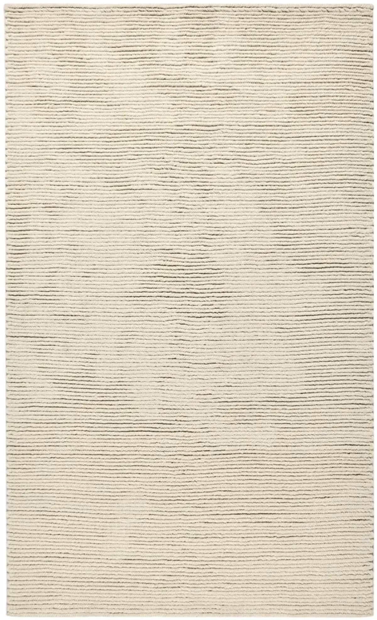 Dawson 5'x8' Wool Blend Fabric Handwoven Beige Accent Area Rug