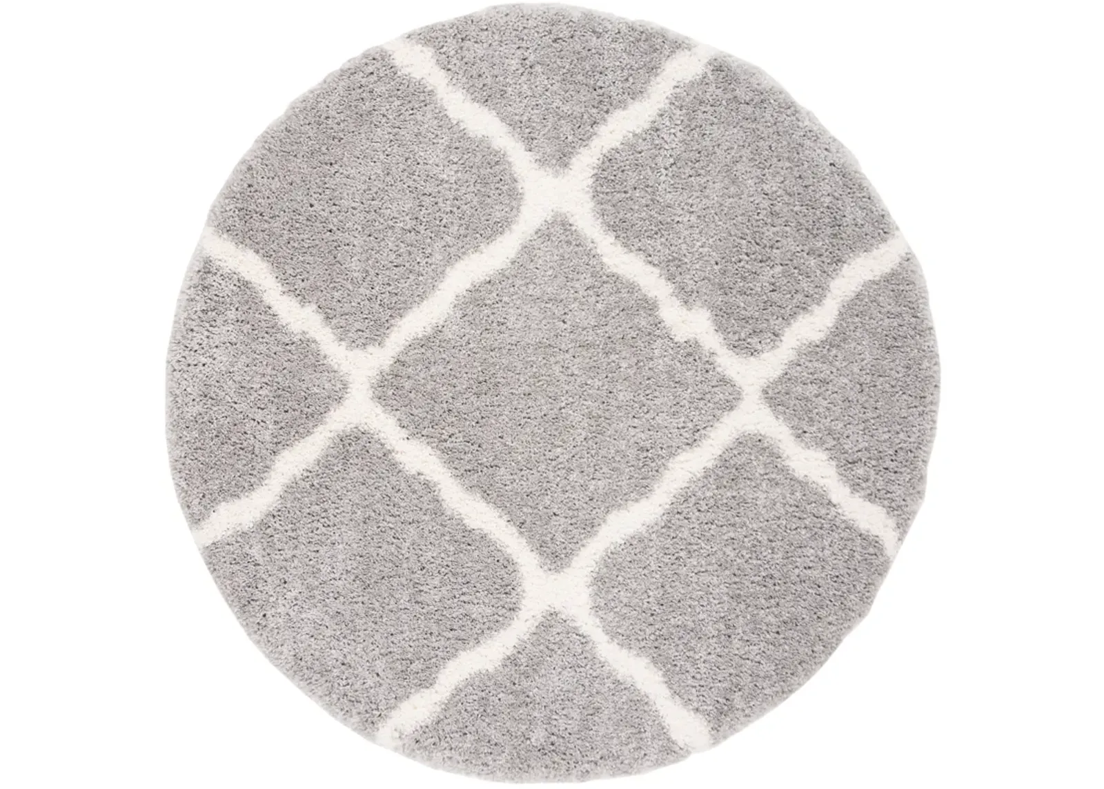 FONTANA SHAG Round Power Loomed 6'-7" X 6'-7" Round Rug