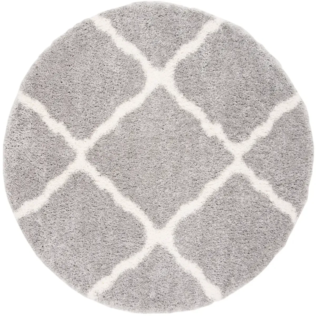 FONTANA SHAG Round Power Loomed 6'-7" X 6'-7" Round Rug