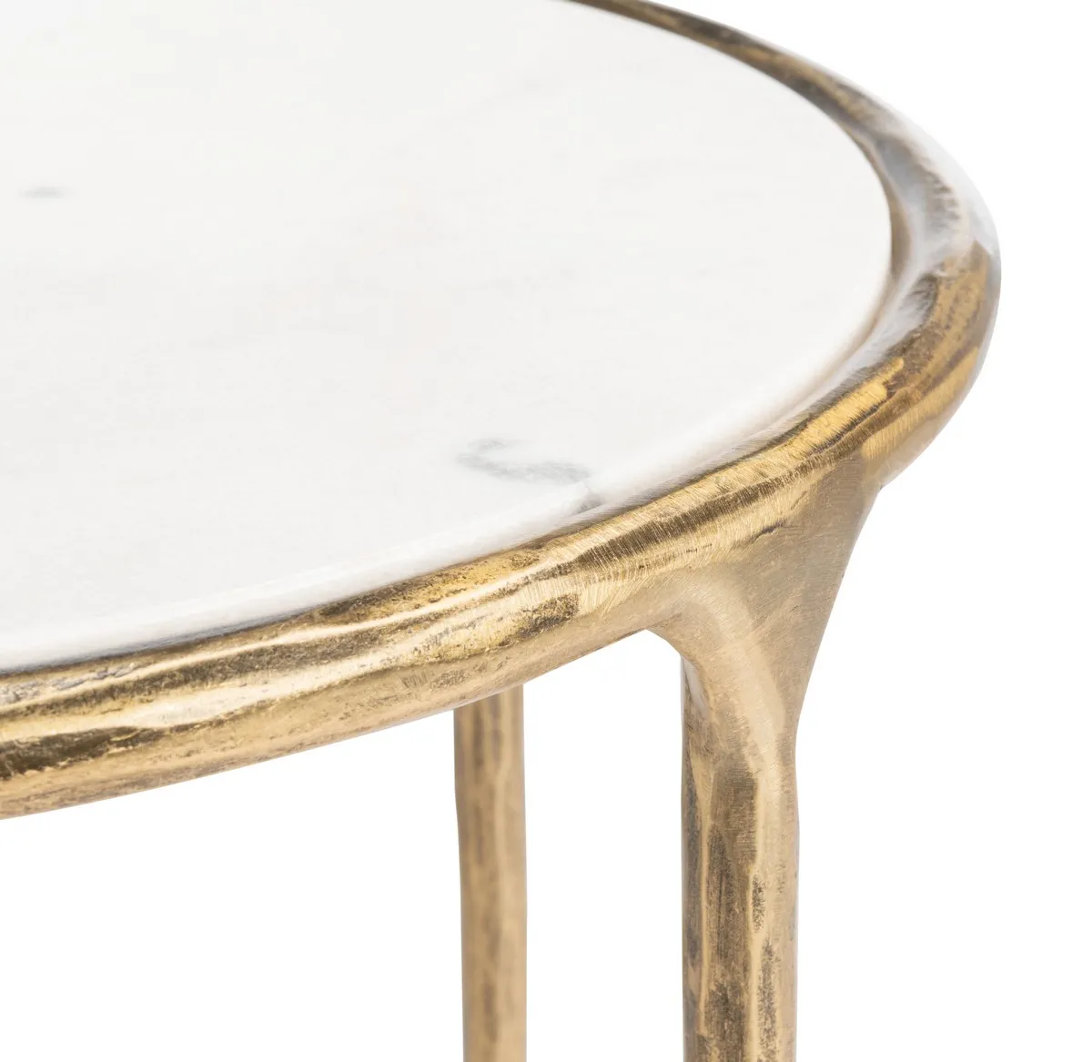 JESSA METAL ROUND END TABLE