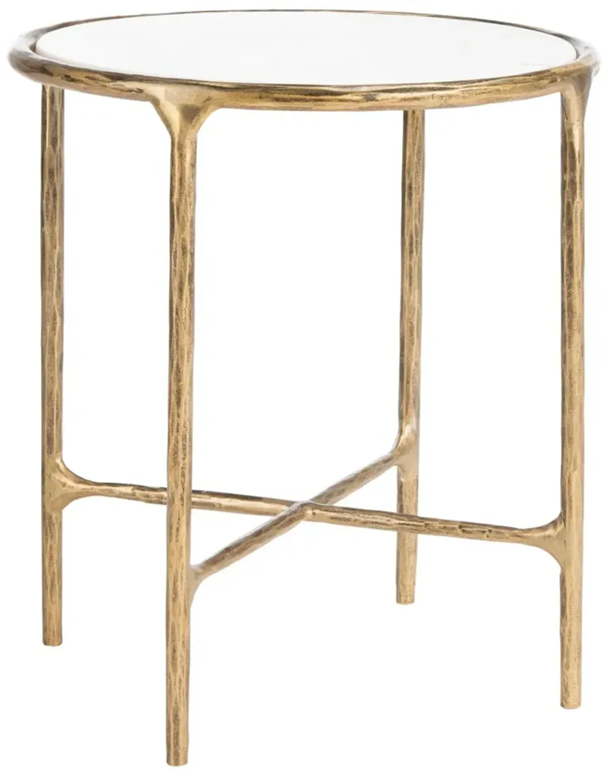 JESSA METAL ROUND END TABLE