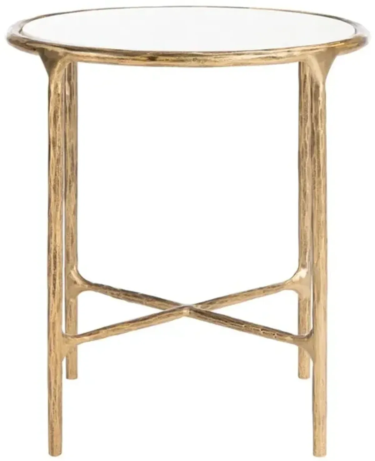 JESSA METAL ROUND END TABLE