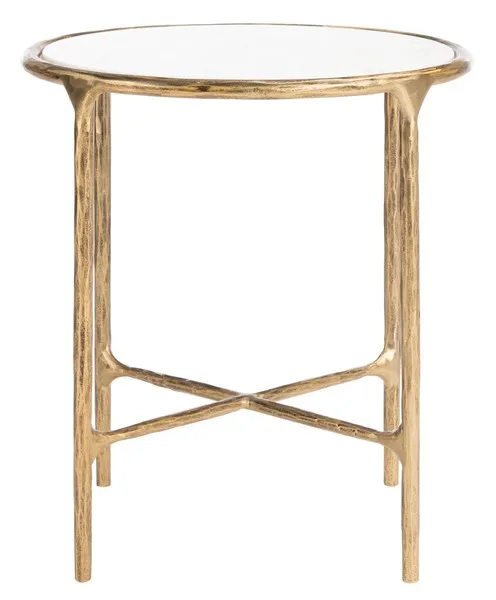 JESSA METAL ROUND END TABLE