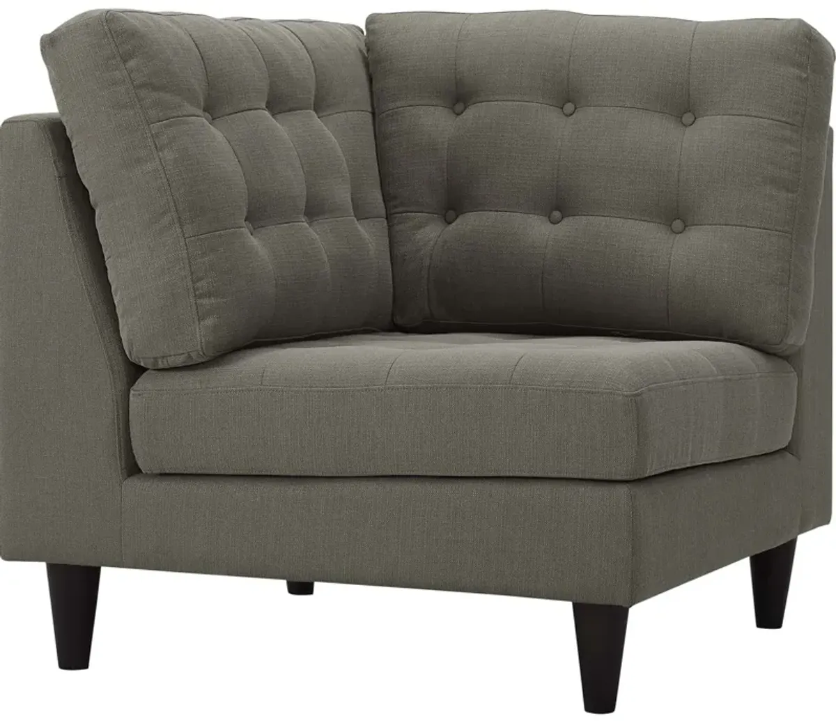 Empress Upholstered Fabric Corner Sofa