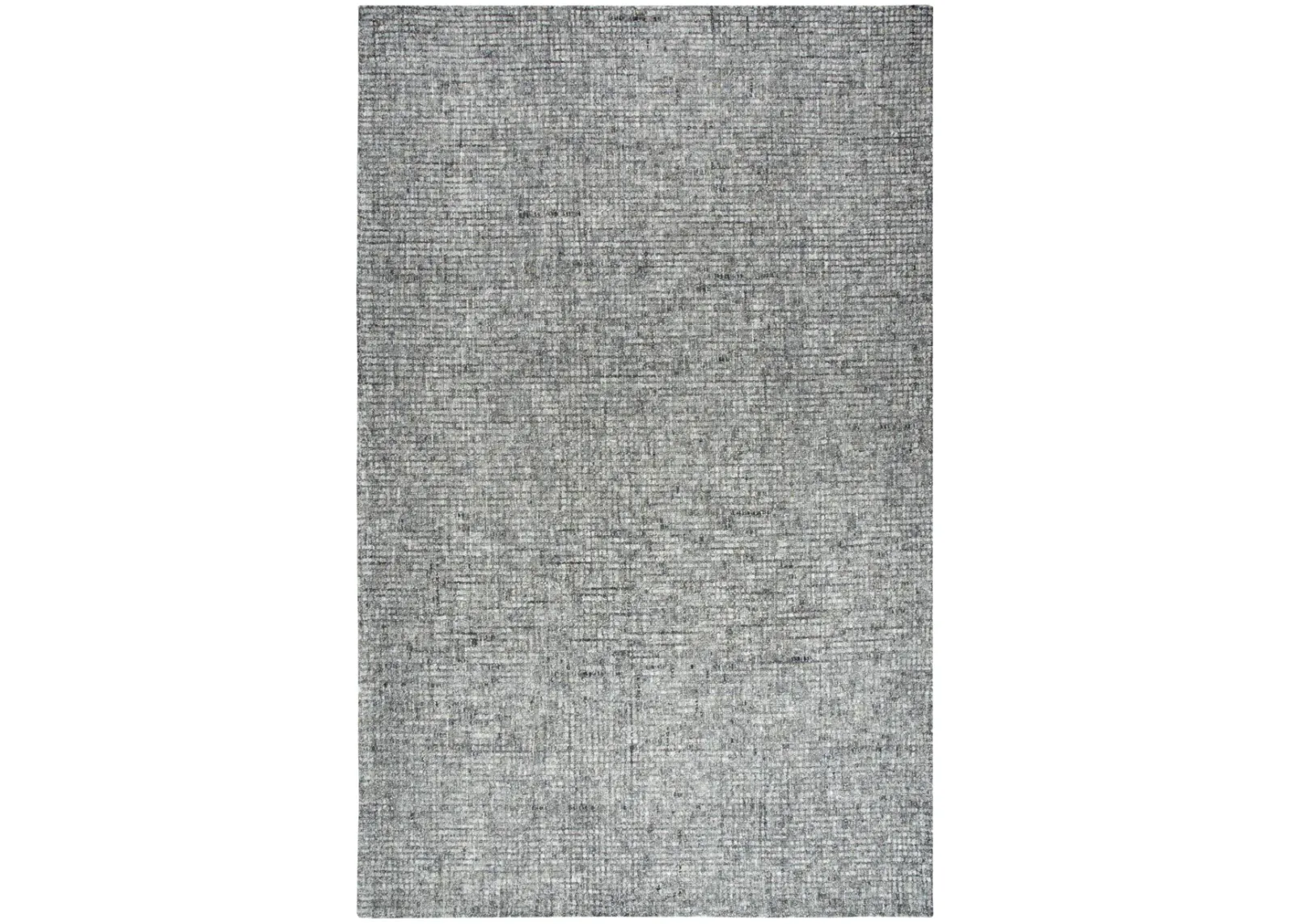 Talbot Dark Gray Tweed Wool 5' x 8' Rectangle Rug