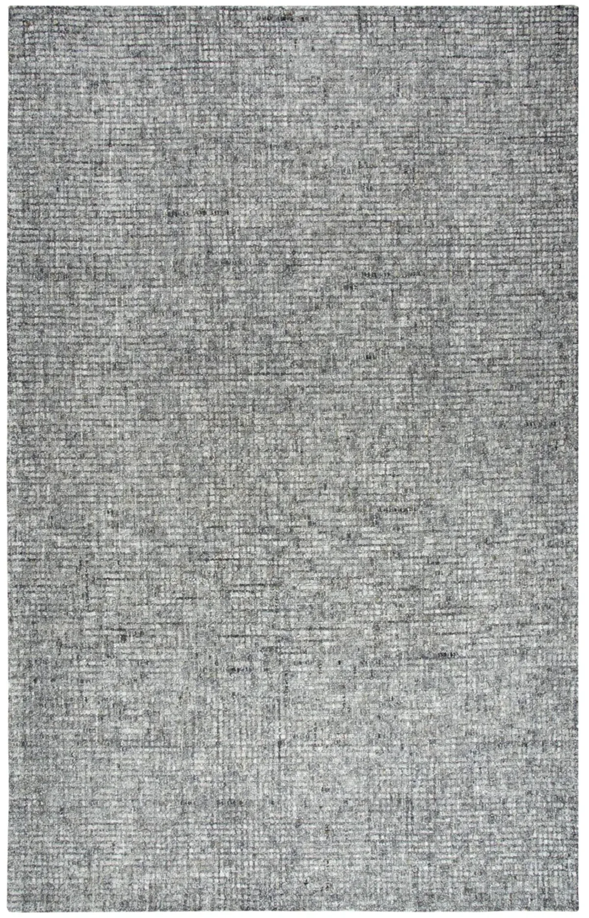 Talbot Dark Gray Tweed Wool 5' x 8' Rectangle Rug