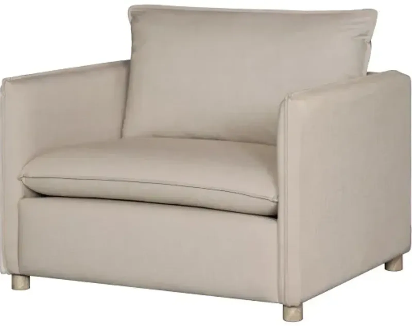 Holliston HLTN-001 32"H x 39"W x 42"D Accent Chair