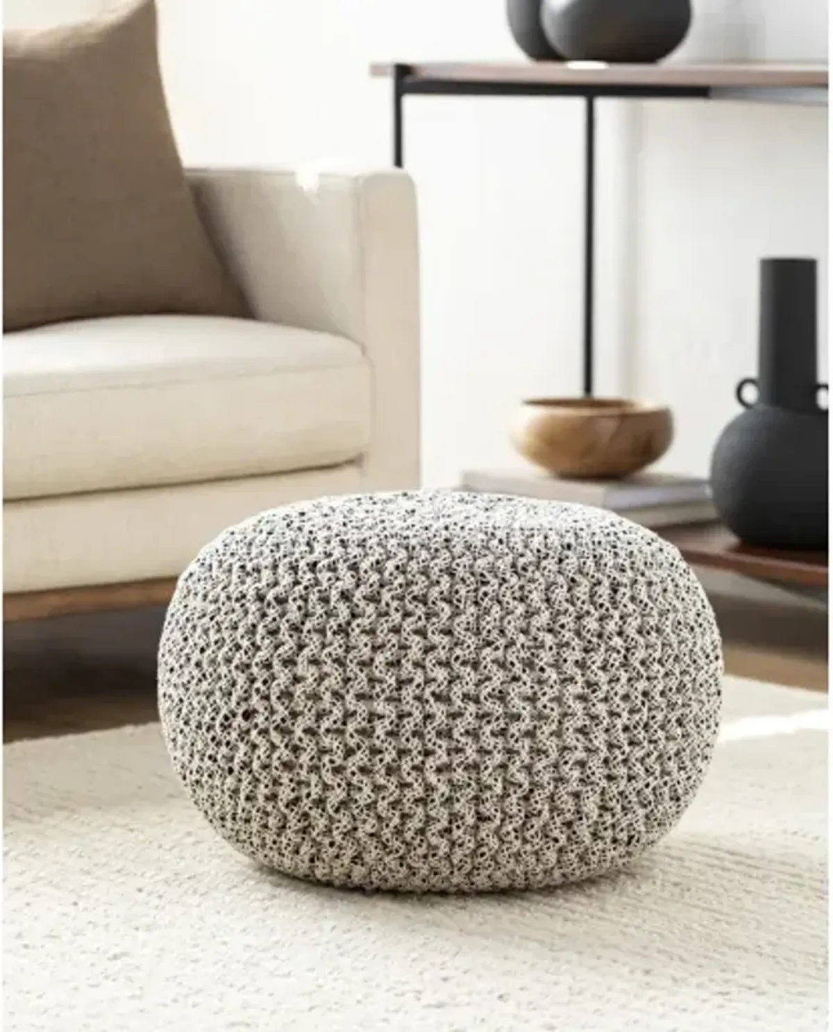 Gravity GRPF-001 14"H x 20"W x 20"D Pouf