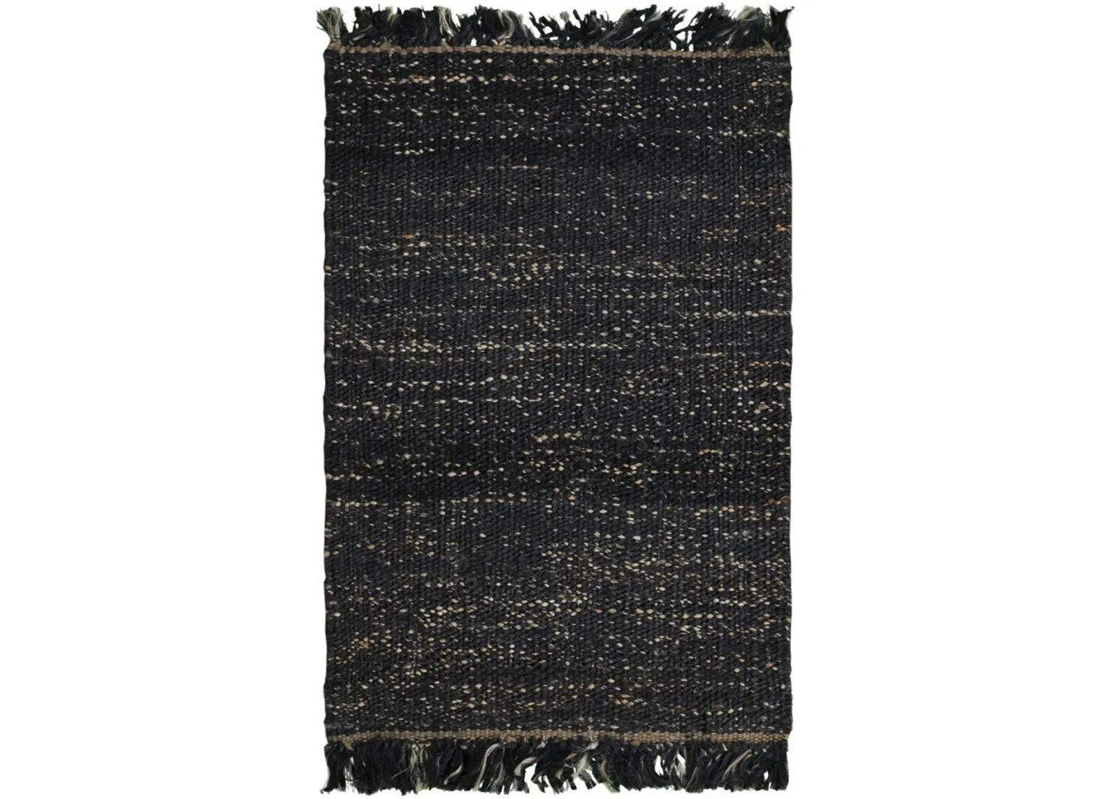 Bengal Black  Jute 8' x 10' Rectangle Rug