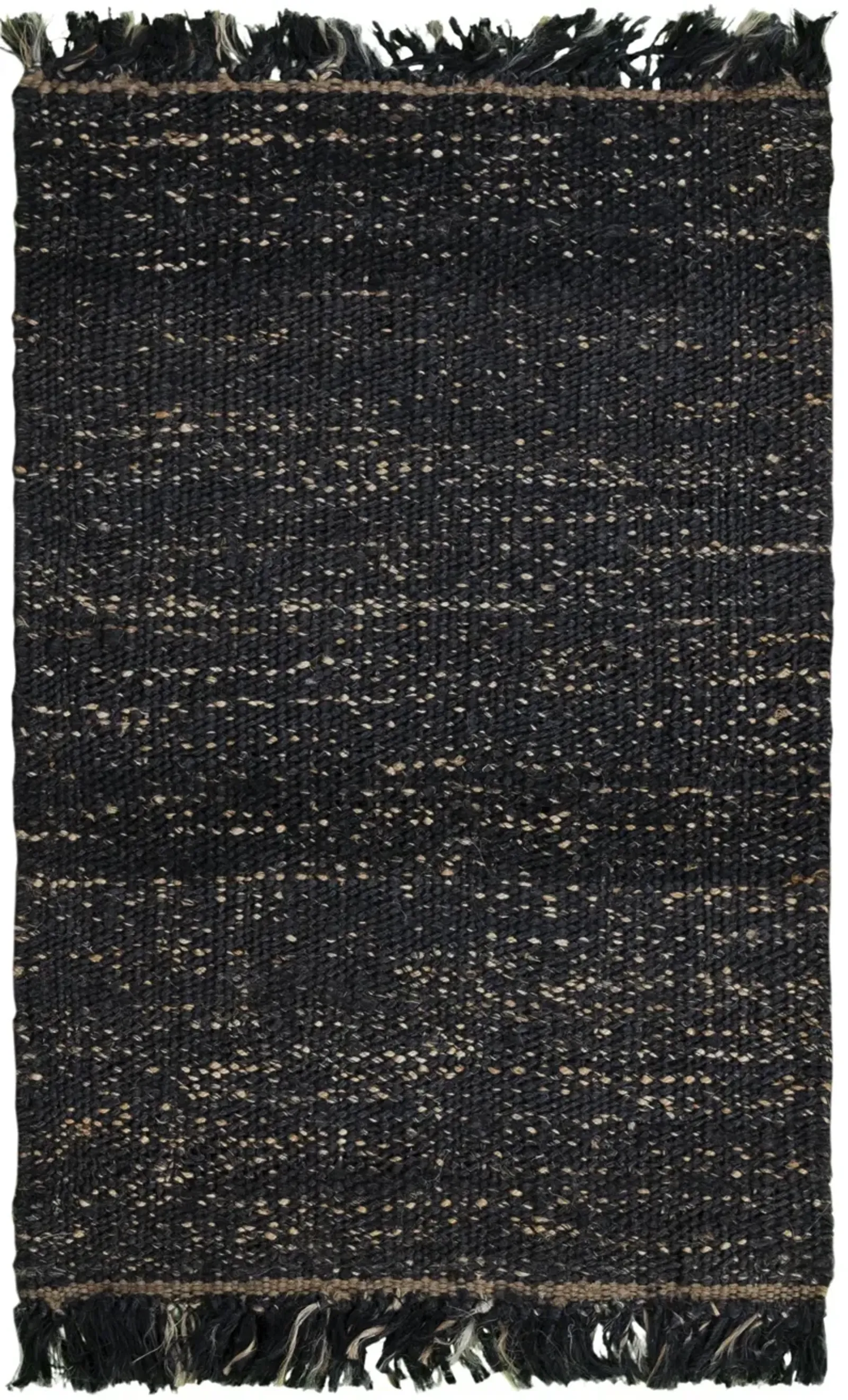 Bengal Black  Jute 8' x 10' Rectangle Rug