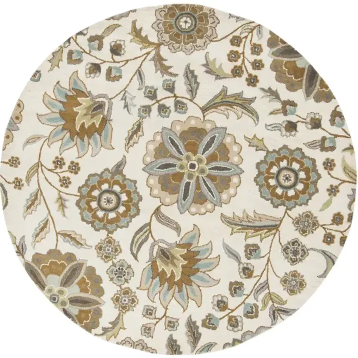 Athena 4' Round Rug