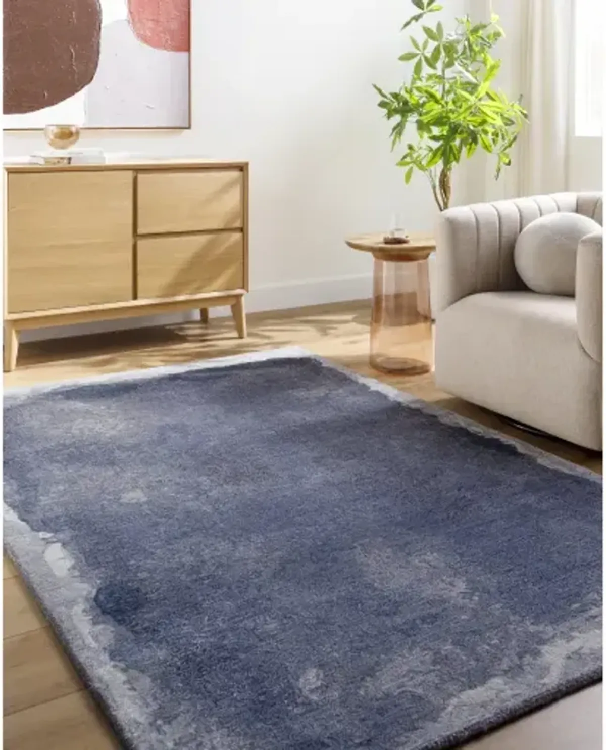 Kavita KVT-2322 2'6" x 8' Handmade Rug