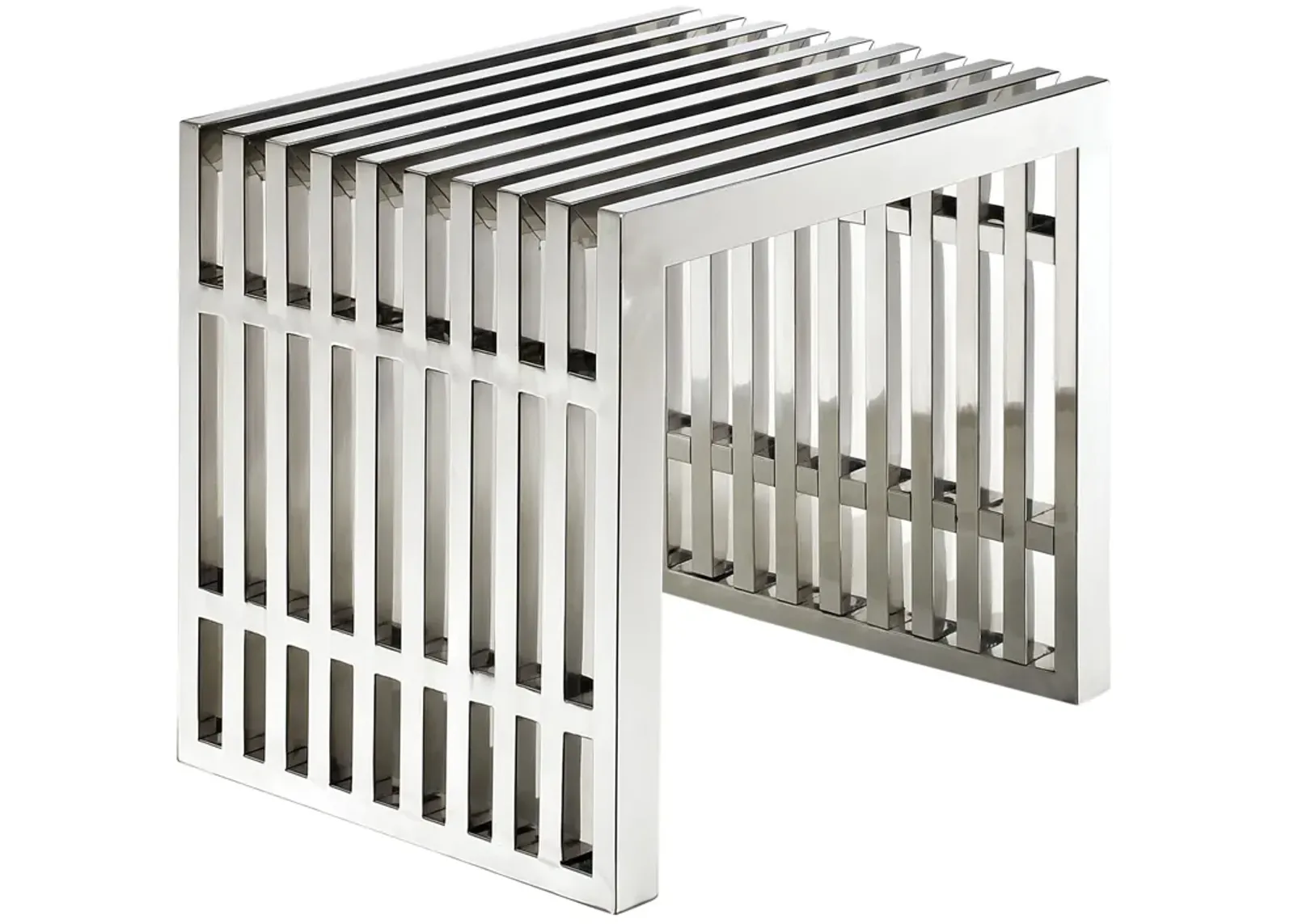 Gridiron Small Stainless Steel Bench