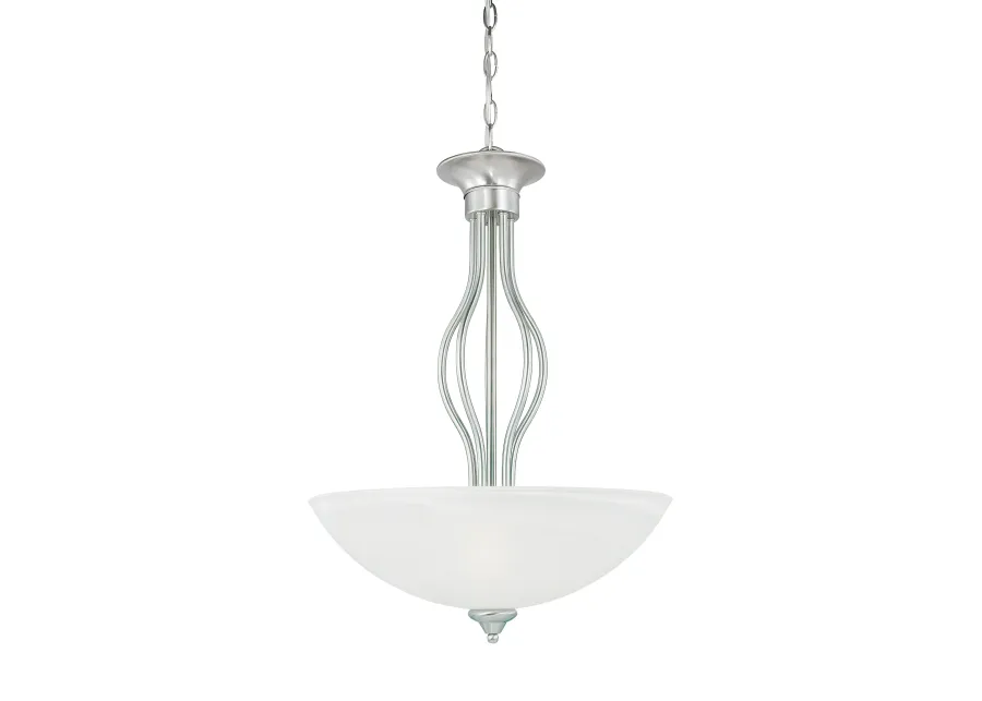 Tahoe 20" Wide 3-Light Pendant - Brushed Nickel