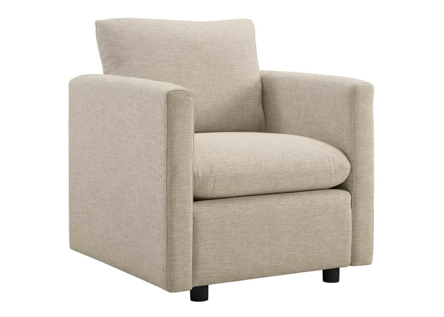 Activate Upholstered Fabric Armchair