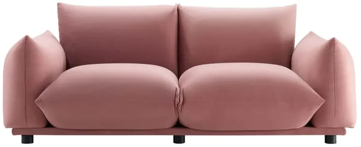 Copious Performance Velvet Loveseat