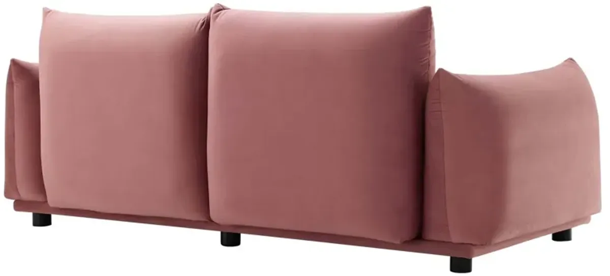 Copious Performance Velvet Loveseat