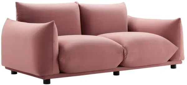 Copious Performance Velvet Loveseat