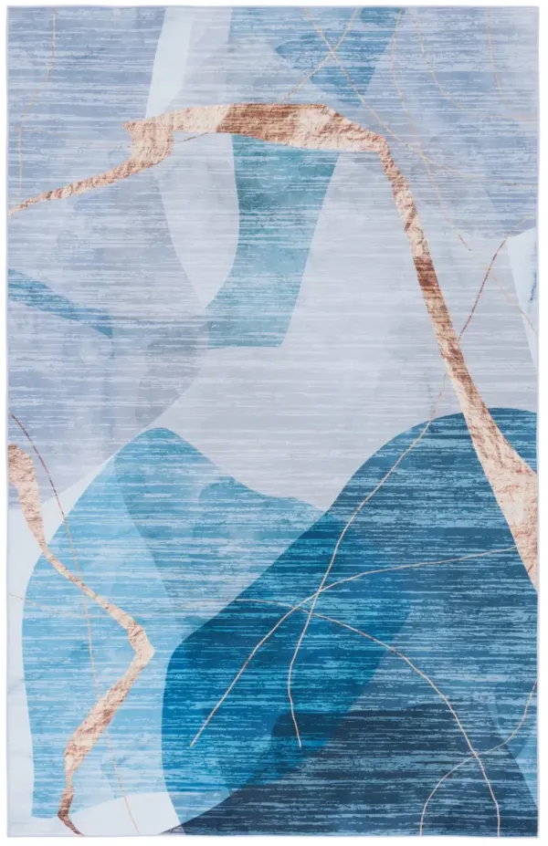TACOMA 836 M/W S/R BLUE  10' x 14' Large Rectangle Rug
