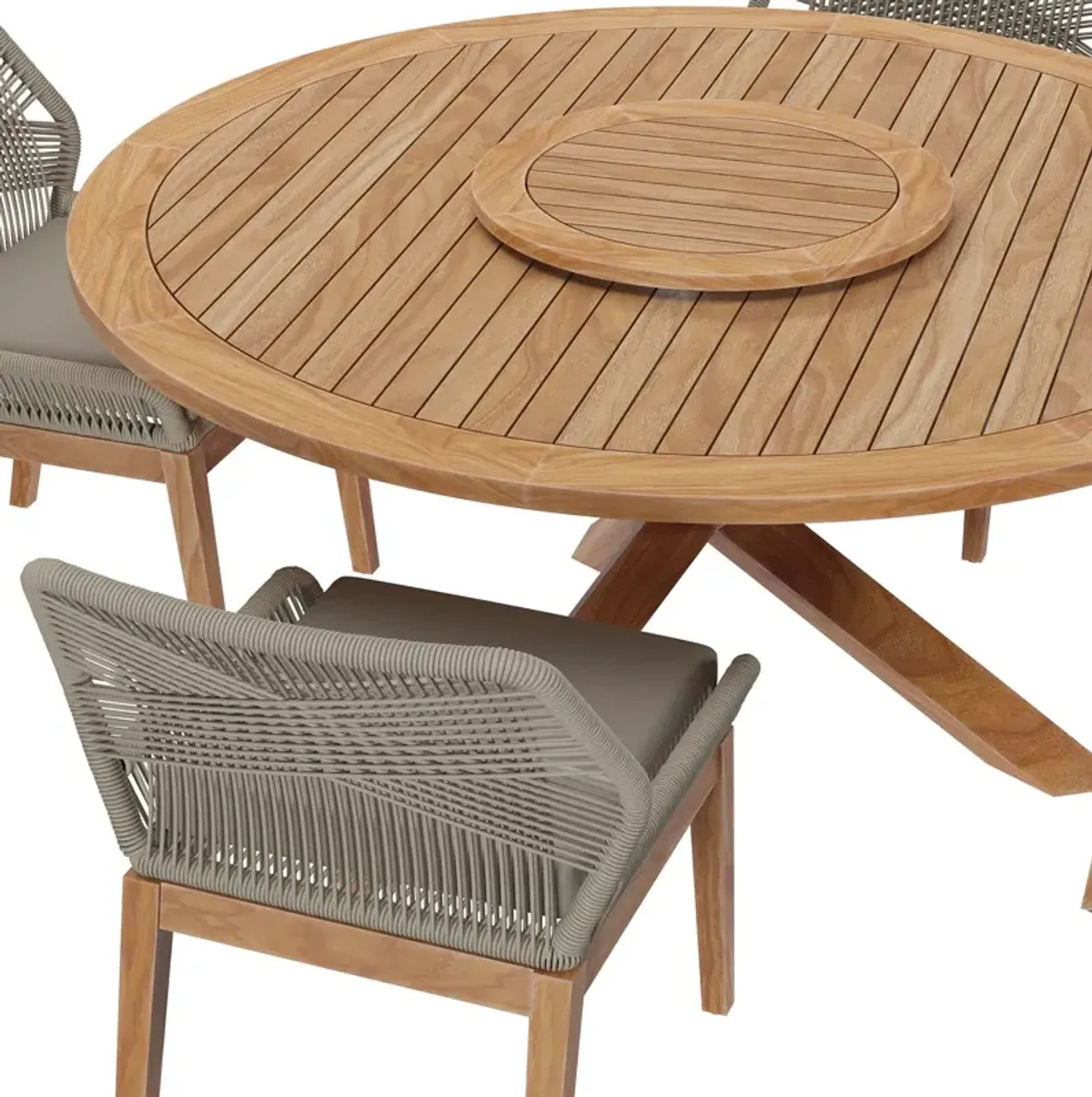 Wellspring 5-Piece Outdoor Patio Dining Set