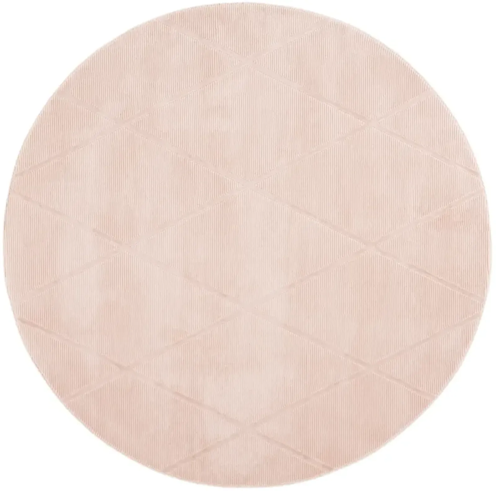 REVIVE 104 PINK 6'-7' x 6'-7' Round Round Rug