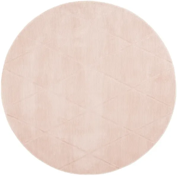 REVIVE 104 PINK 6'-7' x 6'-7' Round Round Rug