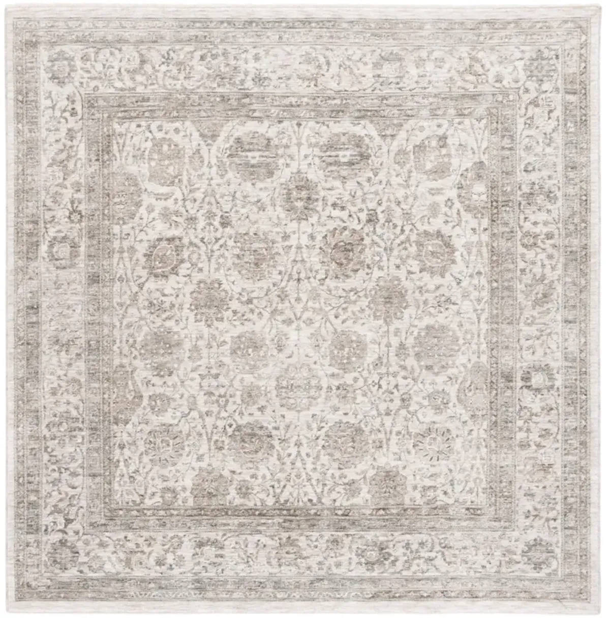 MASON 113 IVORY  6'-3' x 6'-3' Square Square Rug