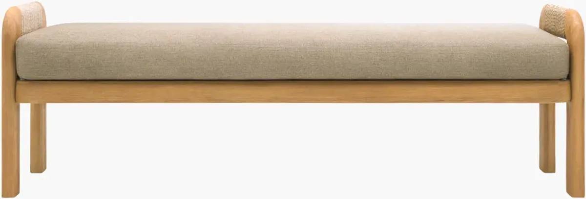 Palma PALM-005 23"H x 71"W x 19"D Bench