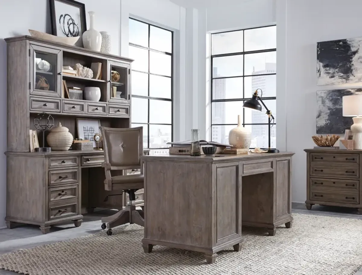 Lancaster Credenza with Hutch