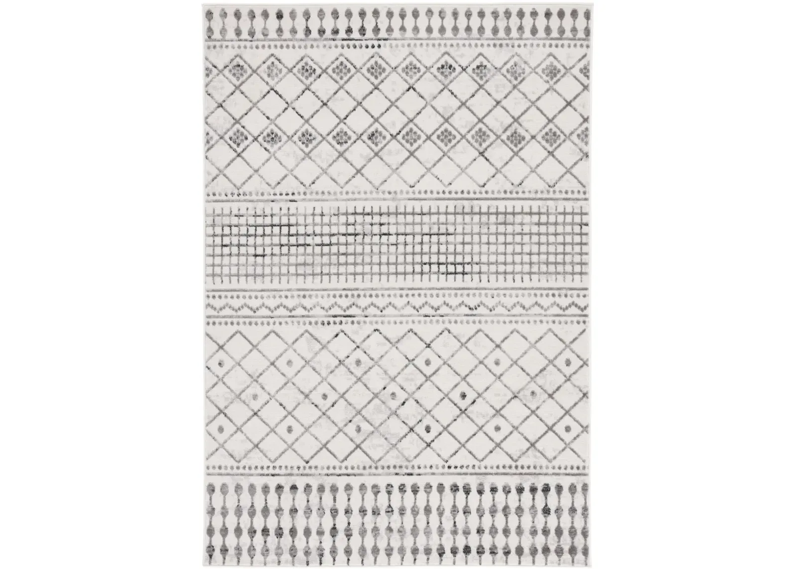 TEMPLE 100 IVORY  5'-3' x 7'-6' Medium Rectangle Rug