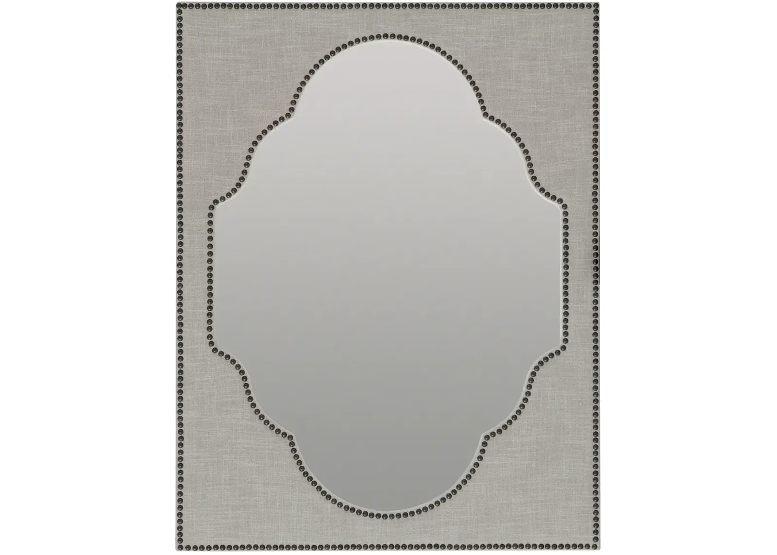 Boheme Nourmand Linen Wrapped Mirror