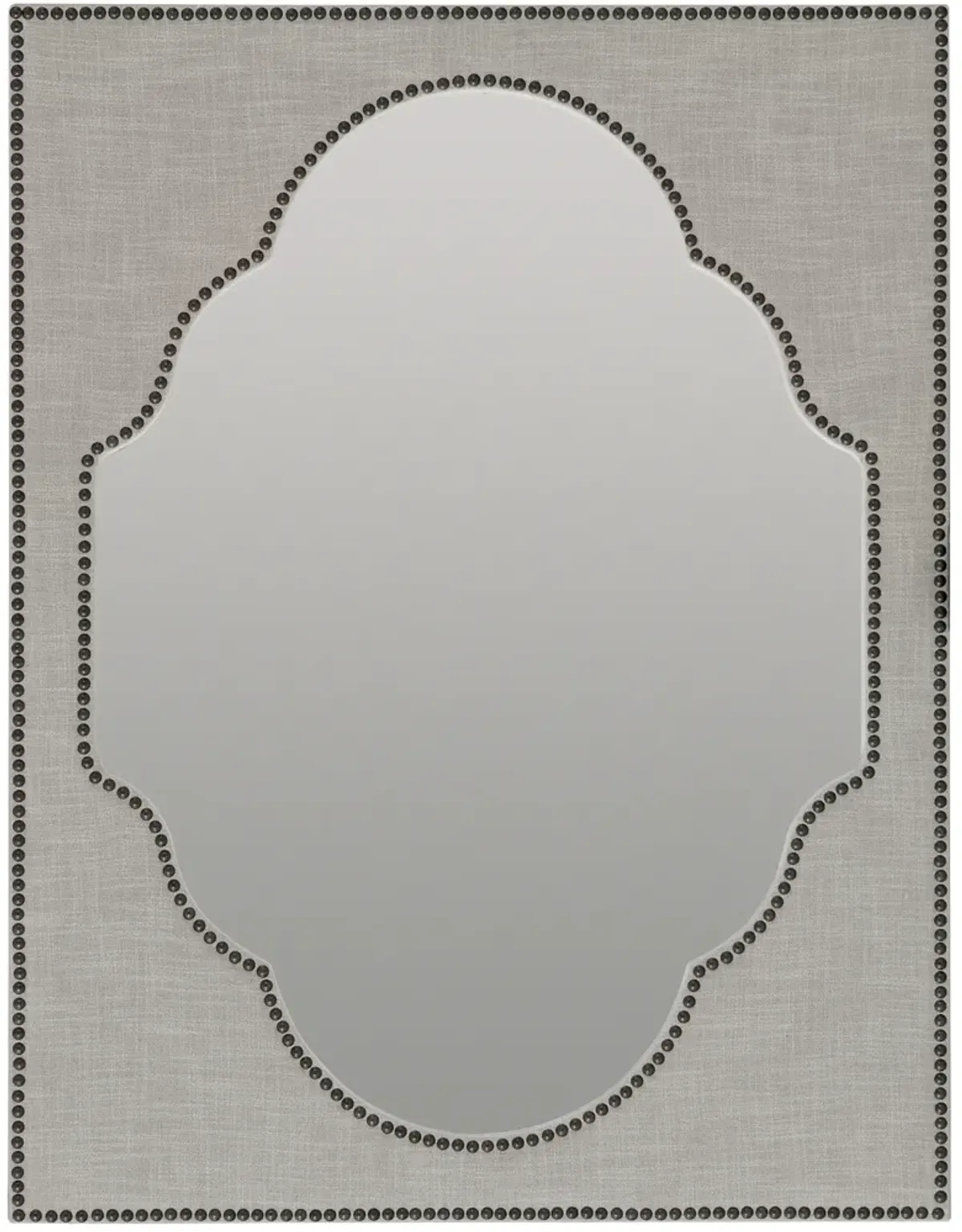 Boheme Nourmand Linen Wrapped Mirror