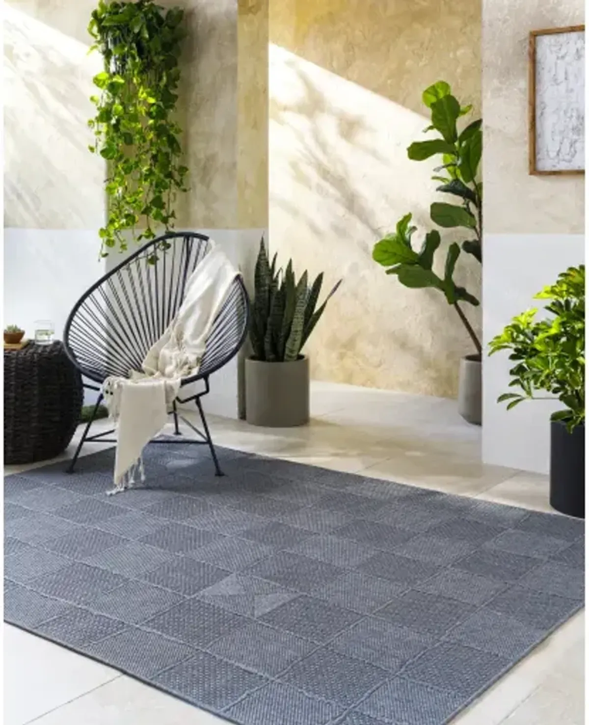 Sandra SDR-2320 7'10" x 10' Machine Woven Rug