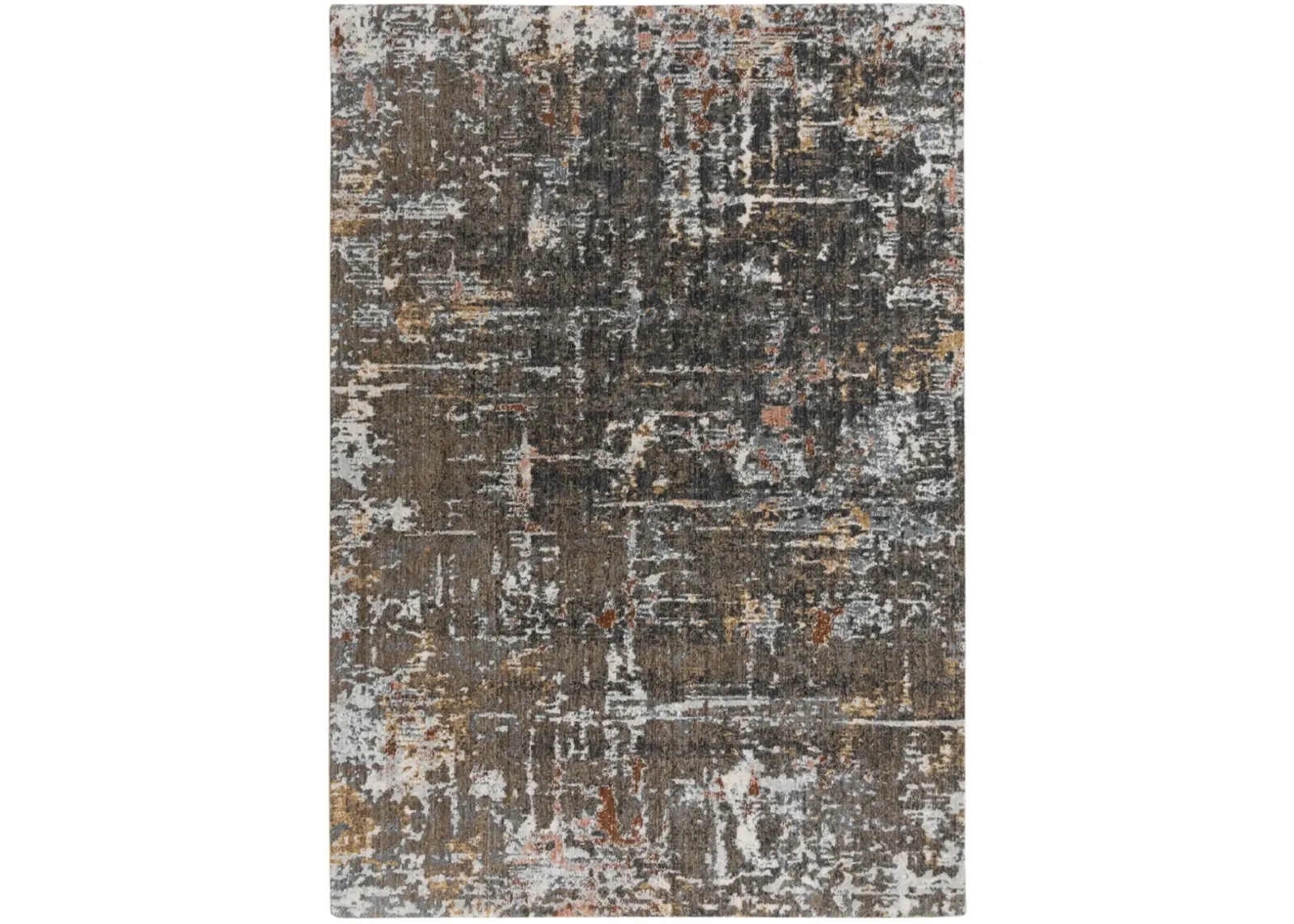 Jasper Multi Abstract Recycled Polyester 5'2" x 7'9" Rectangle Rug