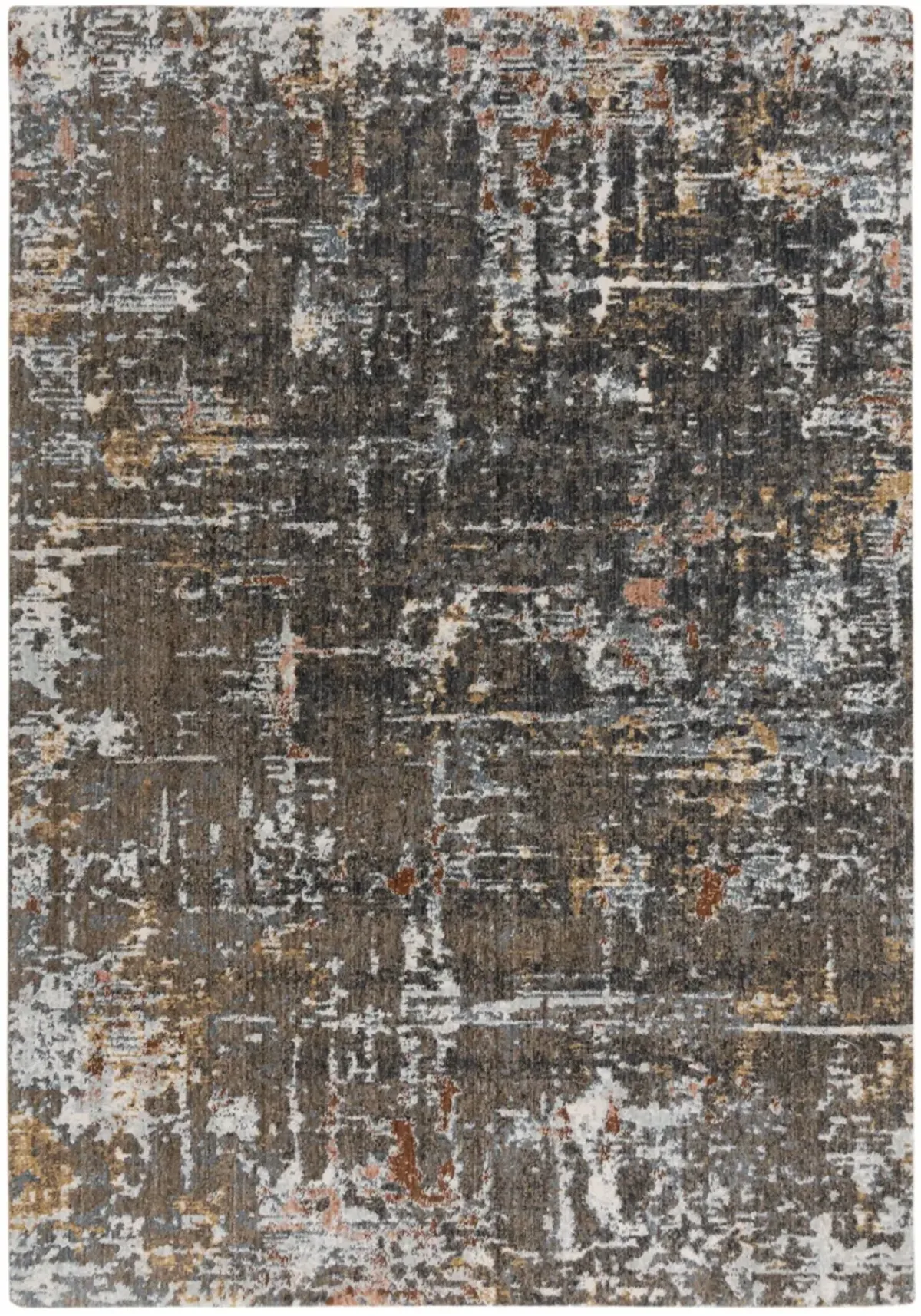 Jasper Multi Abstract Recycled Polyester 5'2" x 7'9" Rectangle Rug