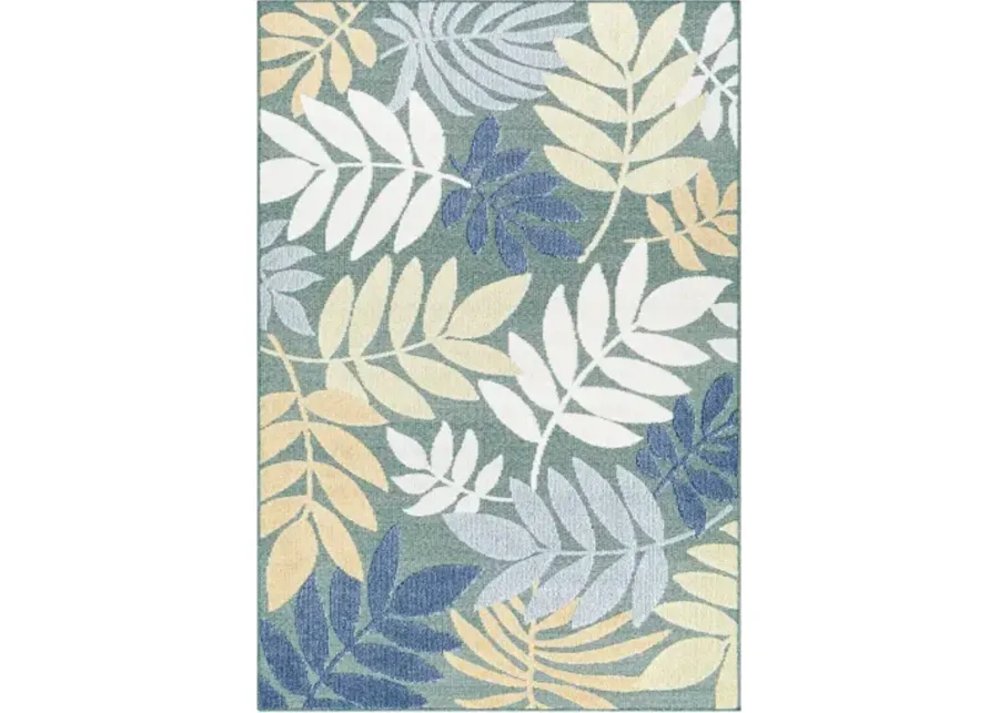 Lakeside LKD-2308 5'3" x 7' Machine Woven Rug