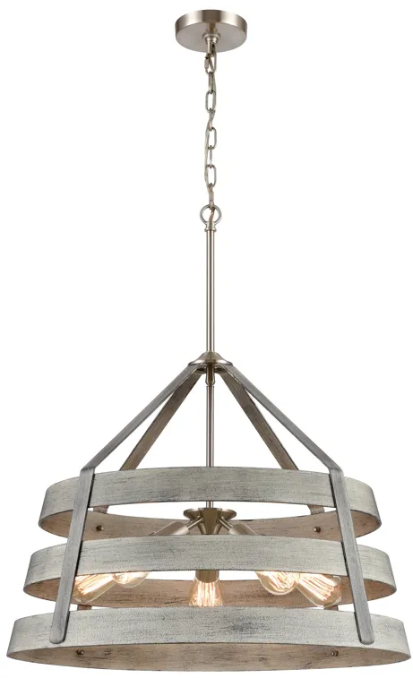 Brigantine 24" Wide 5-Light Chandelier 