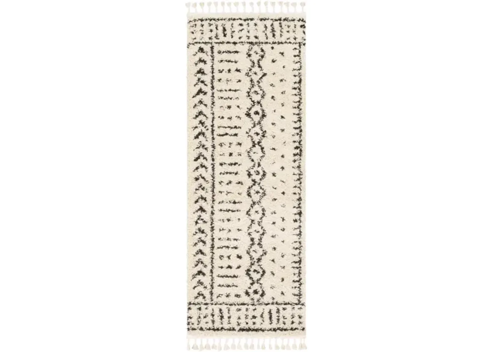 Berber Shag 7'10" x 10'2" Rug