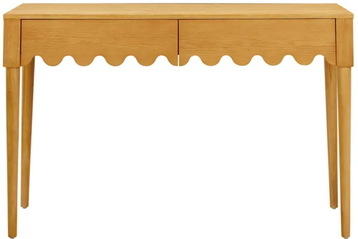 Oodle Natural Ash 2-Drawer Desk