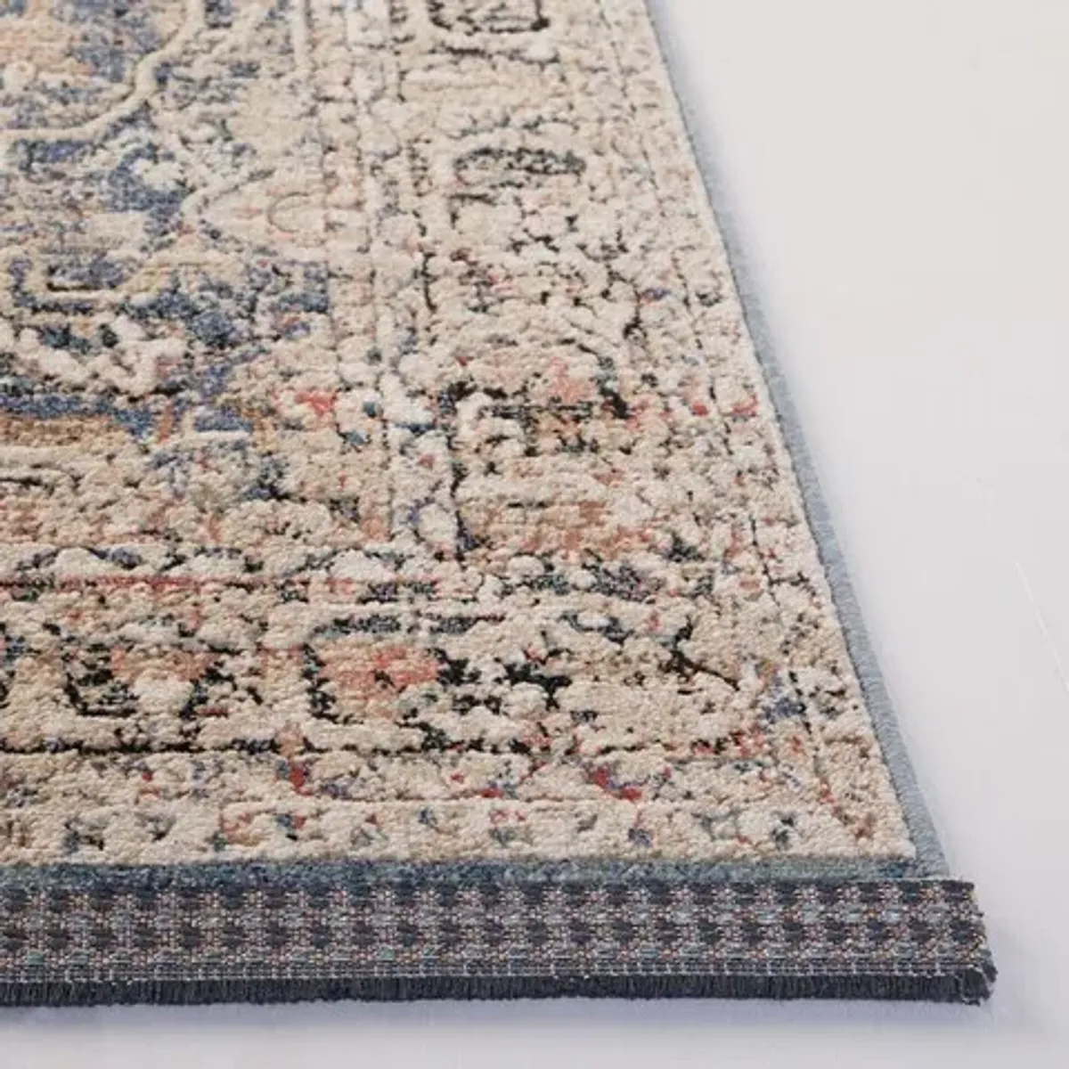 VIVALDI 565 Blue  6'-7' X 6'-7' Square Square Rug