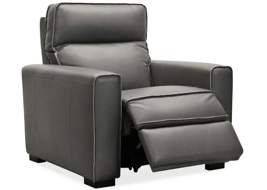 Braeburn Leather Recliner w/PWR Headrest