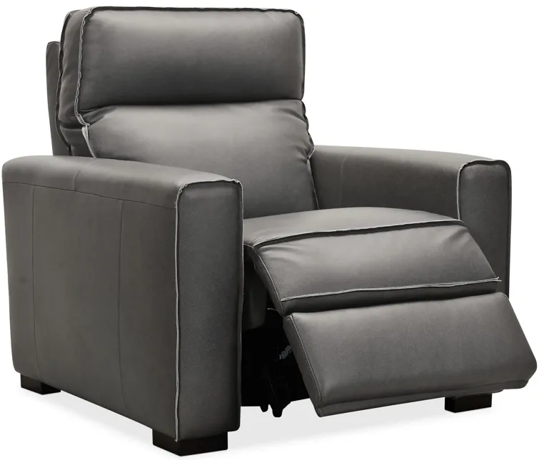 Braeburn Leather Recliner w/PWR Headrest